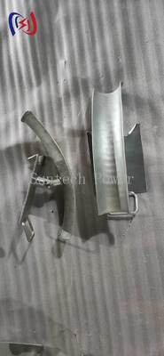 Wellhead Cable Protection Bend Board with R400-R450 Curvature Diameter and 100-150mm Tube Diameter for Galvanized Surface Protection