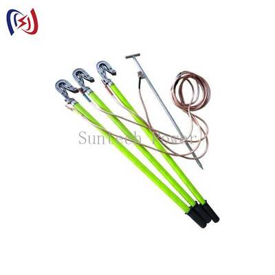 10-500kV Copper Cable Grounding Lead for Overhead Line Work with Flexible Length Options