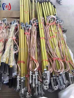 10-500kV Copper Cable Grounding Lead for Overhead Line Work with Flexible Length Options