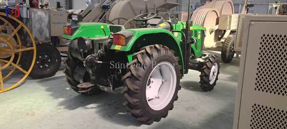Tractor Drawn Winch with 20-40KN Traction Force for Slope Land Cable Pulling and Rough Terrain Positioning