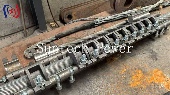 80kN Max Load Come Along Clamp with 13-26mm Max Open and Ratcheting Mechanism for Secure Cable Handling