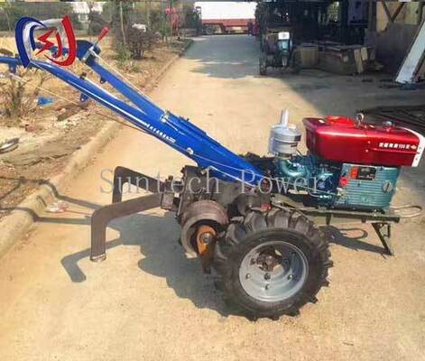 3 Ton Pulling Force PTO Driven Walking Tractor Winch 15HP Tractor Driven Winch for Slope Farming