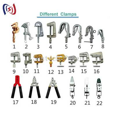 Portable 220KV 25mm2 Grounding Lead Copper Grounding Jumper for Overhead Line Safety