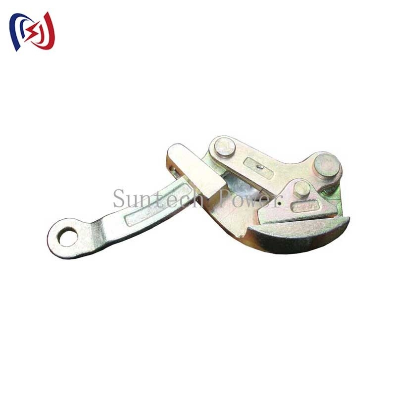 Single Cam Wire Cable Clamp Earth come along clamps wire grips For Steel Strand