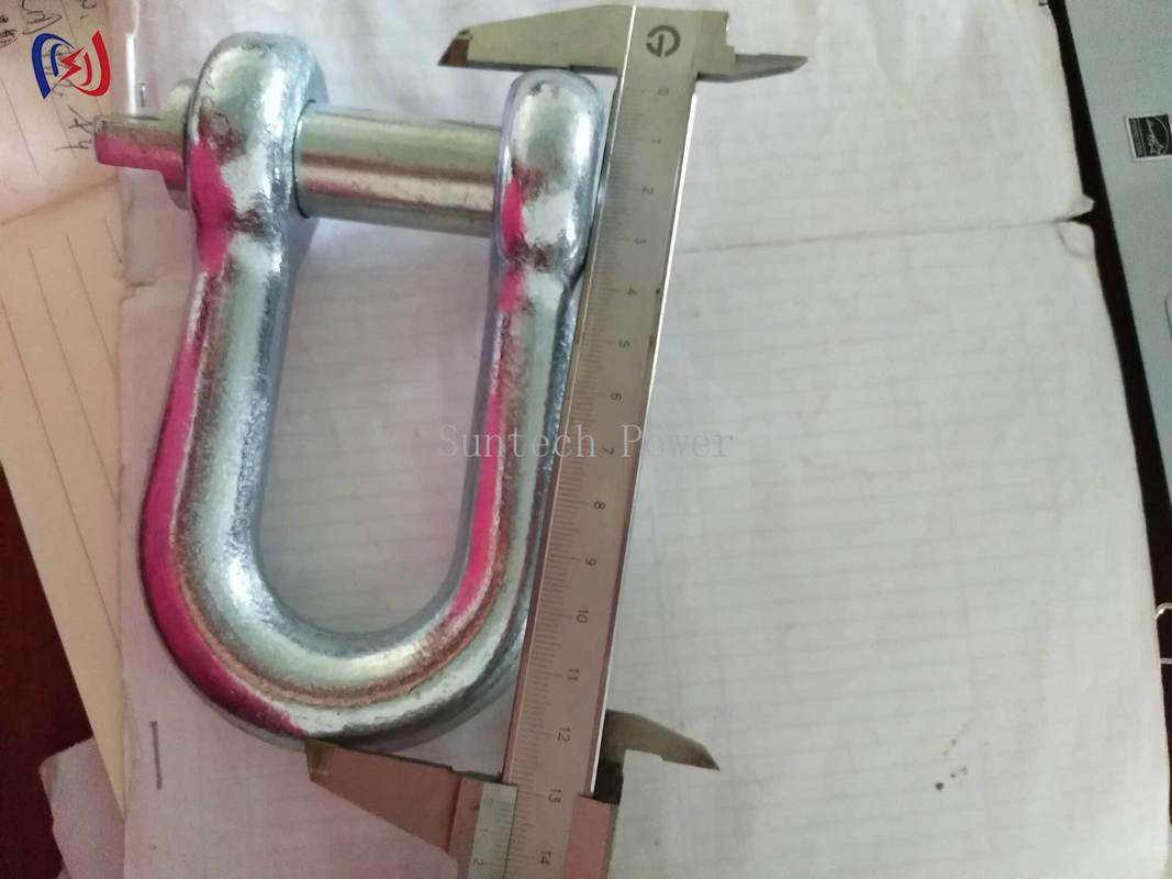 Certified High Strength Shackle for Heavy Lifting with 300KN Rated Load and Compact <750mm Design for 10KV-500KV Transmission Lines