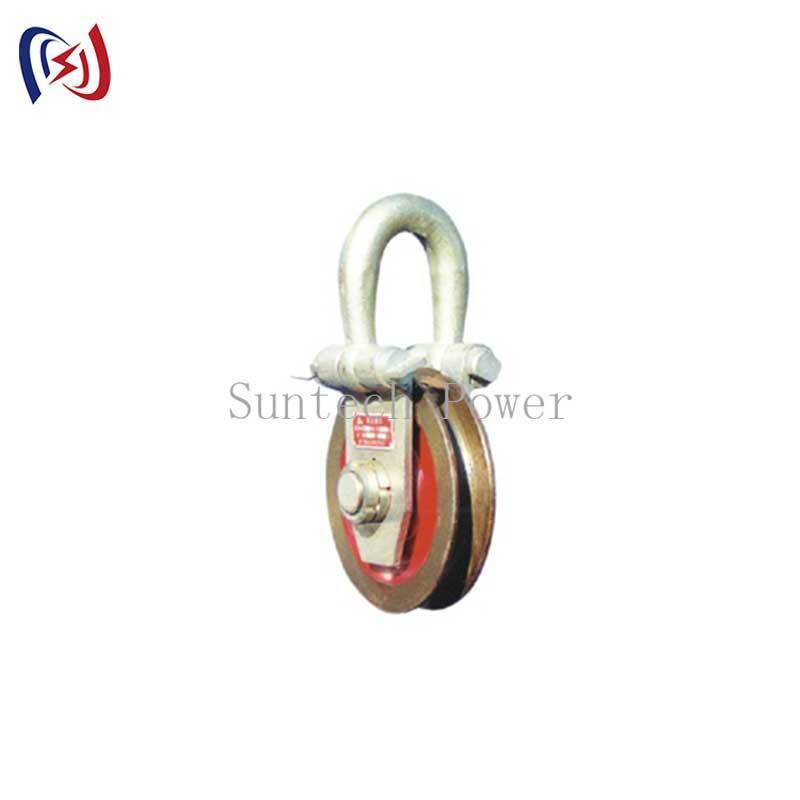 Versatile Hoisting Point Block with 50-80KN Rated Load and 160-190mm Sheave Diameter for Various Lifting Configurations