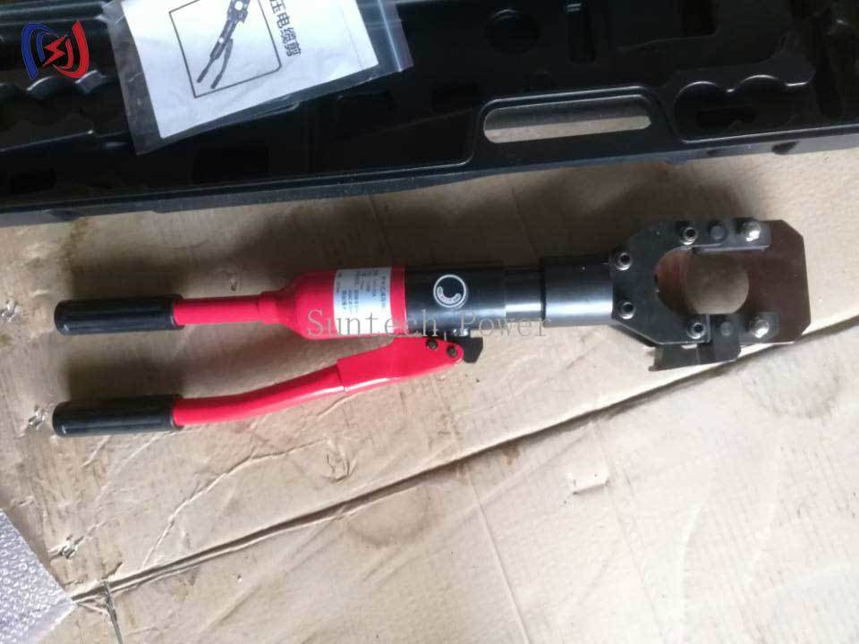 Portable Hydraulic Cable Cutter with 80KN Crimping Force and 50mm Stroke for Field Use in Transmission Line Maintenance