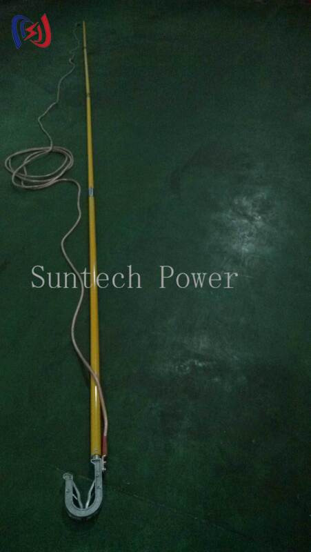 Durable 10-500KV Voltage Grounding Lead with 25-50mm2 Copper and 1000-5500mm Total Length for Overhead Lines and Substation Equipment