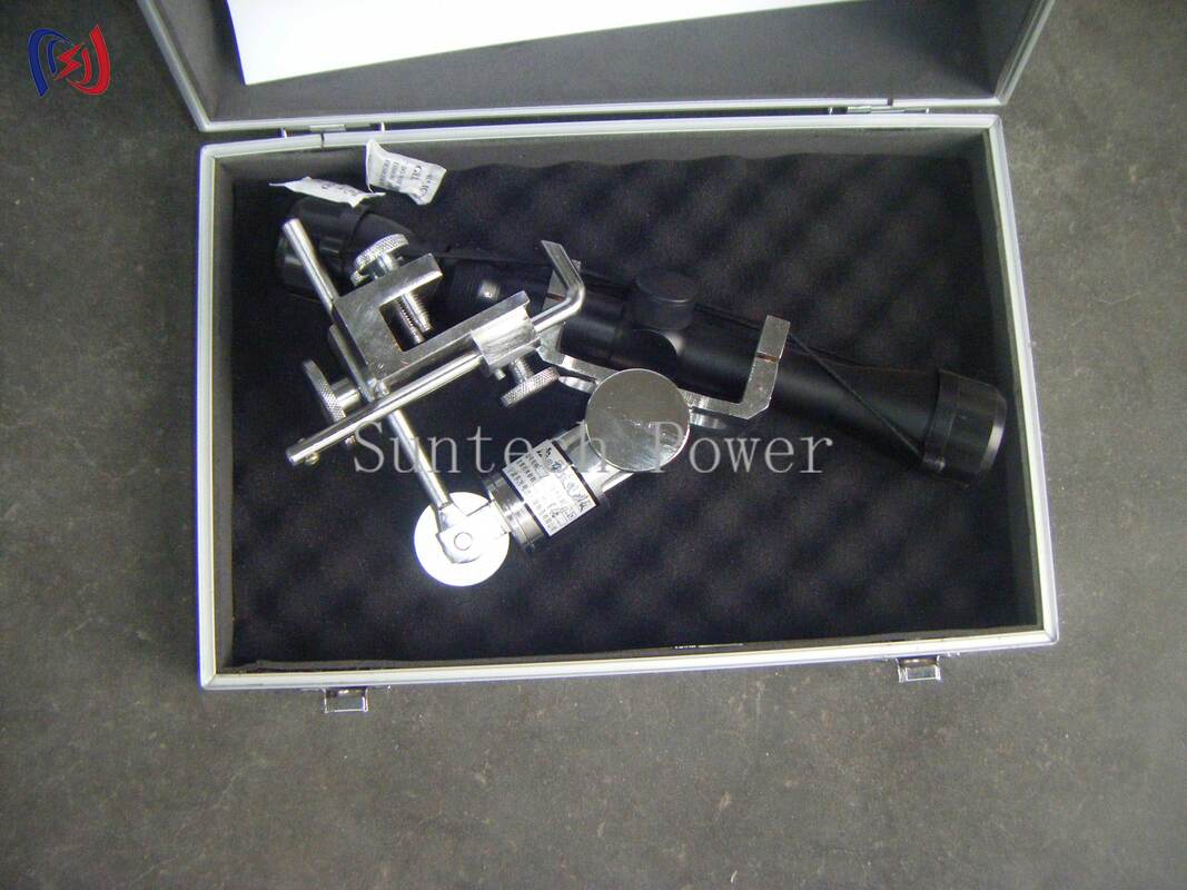 Laser Zoom Sag Scope with 4x Magnification for Non Contact Measurement on Transmission Lines Applicable to Angle Iron <56-125