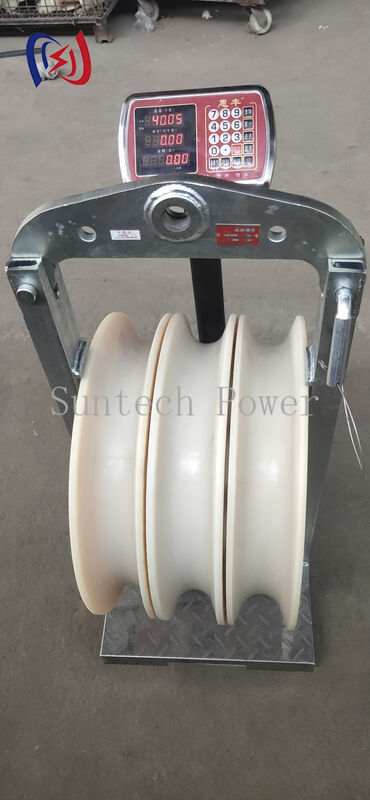 Aluminum Alloy 508 Series Lightweight Corrosion Resistant Stringing Block for Cable Pulling