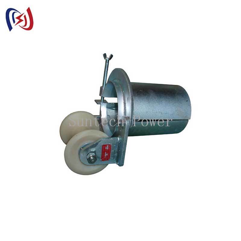 Heavy Duty B Series Cable Entrance Protection Roller with 80-200mm Tube Diameter to Prevent Cable Jacket Damage and Reduce Pulling Force
