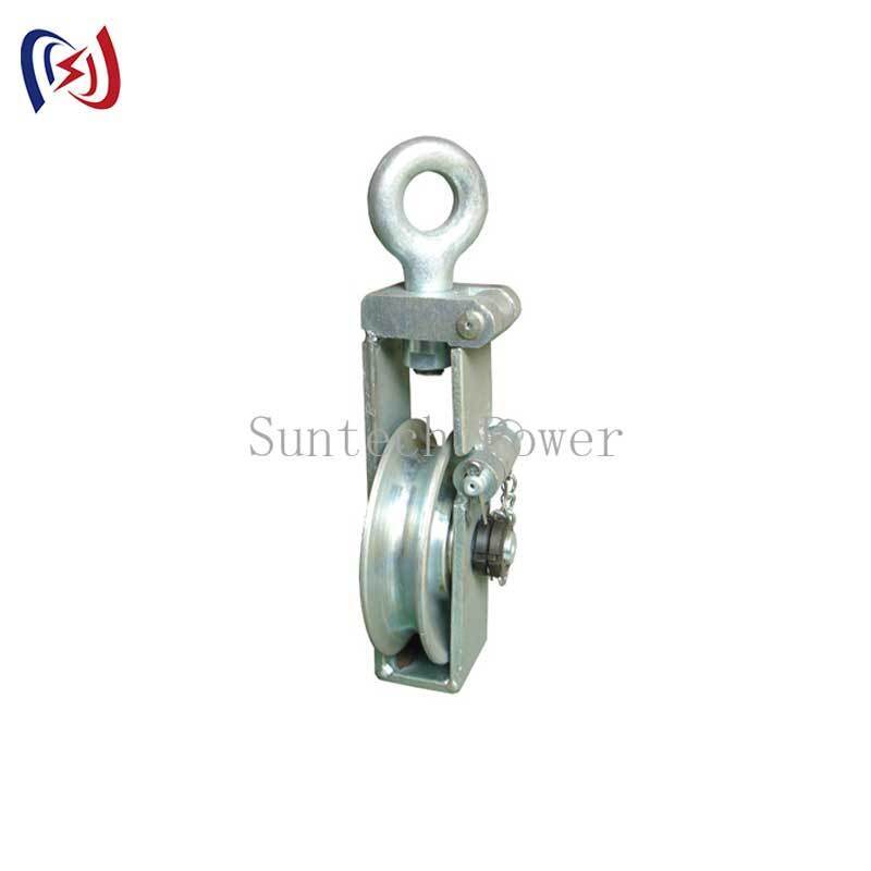 Heavy Duty Ending Block with 30-80KN Rated Load and Open Side Plate for Rapid Line Insertion
