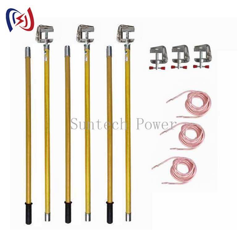 Portable 220KV 25mm2 Grounding Lead Copper Grounding Jumper for Overhead Line Safety